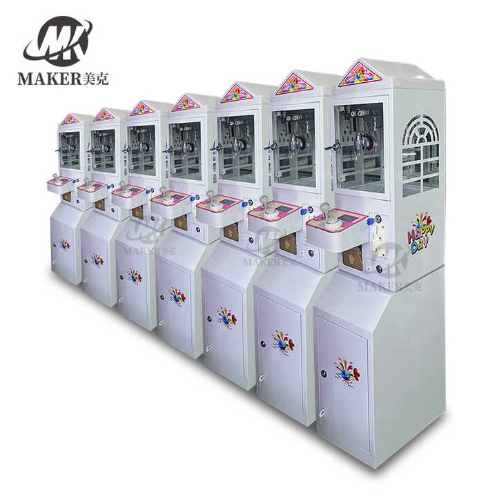 Pink Mini Claw Machine Claw Machine Coin Operated Mini Arcade Game Claw Machine