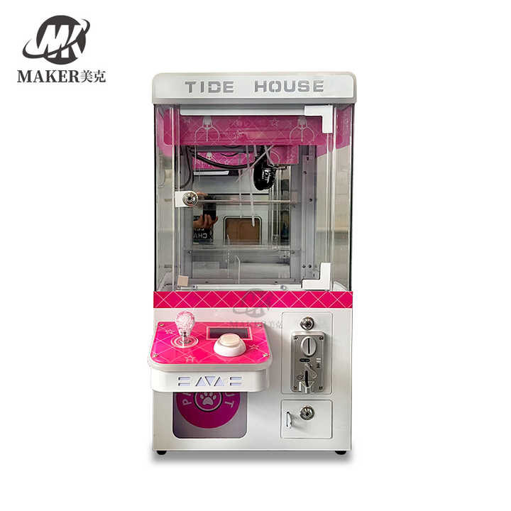 Clip Gift Vending Machine Coin Operated 1 Piece Toys Grabber Arcade Crane Game Claw Machine