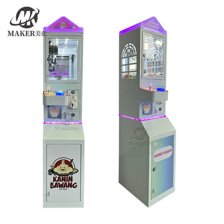 Mini Plush Toy Claw Crane Coin Game Machine Custom Catcher Claw Machine Toy for Kids