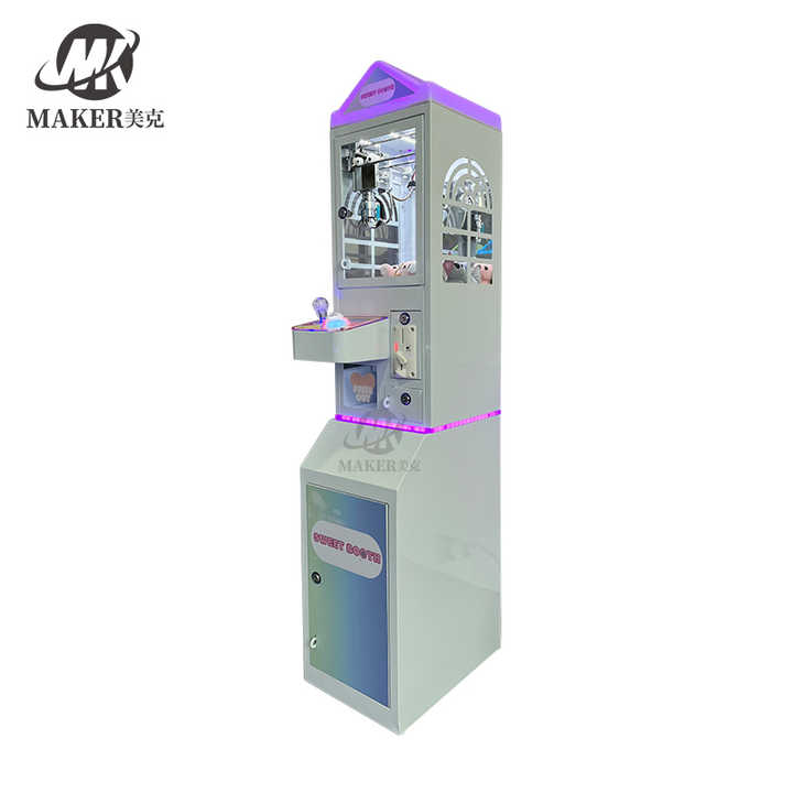 Wholesale Toy Crane Claw Machine Kits White Coin Operated Prize Mini Claw Game Machine
