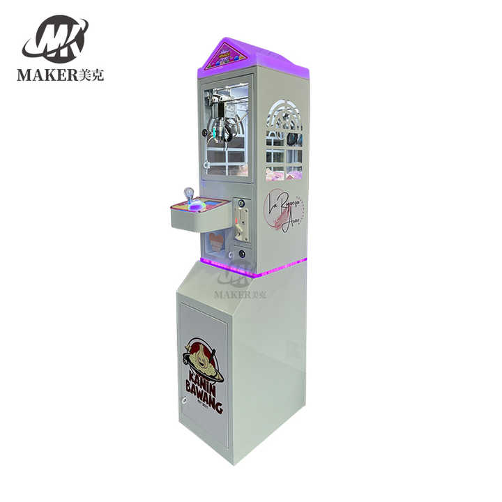 Wholesale Toy Crane Claw Machine Kits White Coin Operated Prize Mini Claw Game Machine