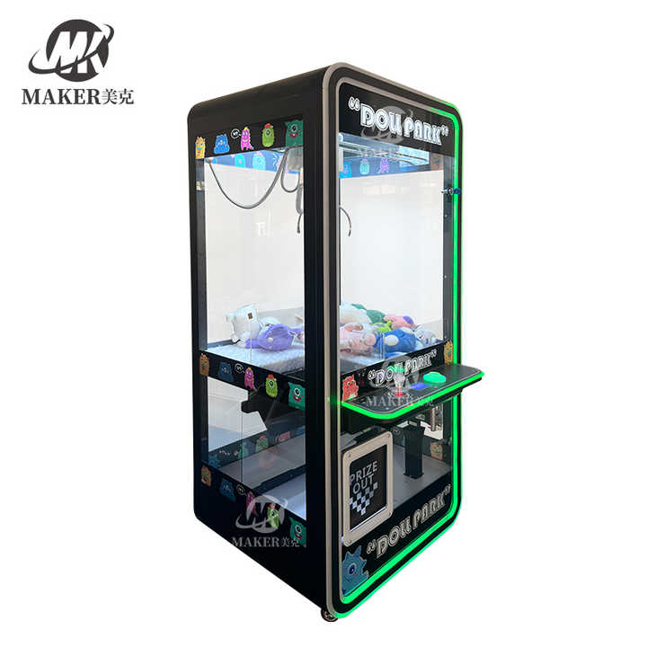 Wholesale Custom Coin Operated Toy Vending Arcade Claw Crane Machine 220W Operation Doll Claw Machine