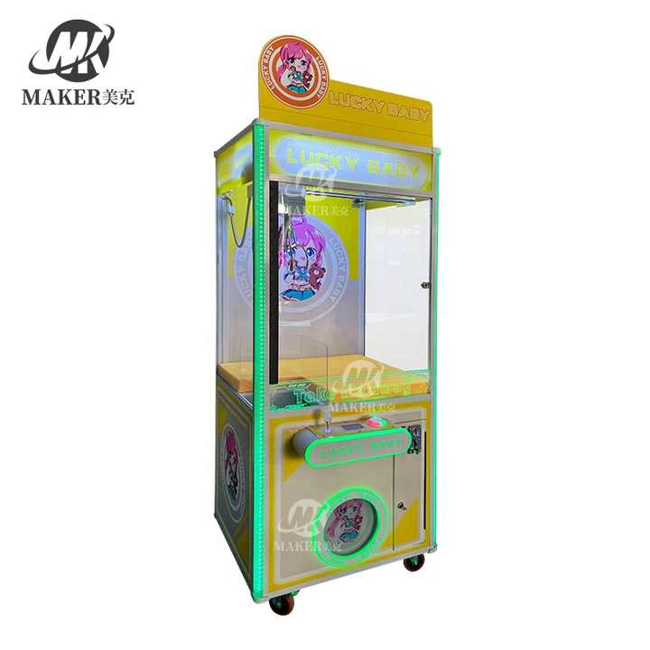 Wholesale Amusement Park Rides Coin Operated Game Arcade Machine Toy Claw Crane Machine Doll Bear Claw Machine