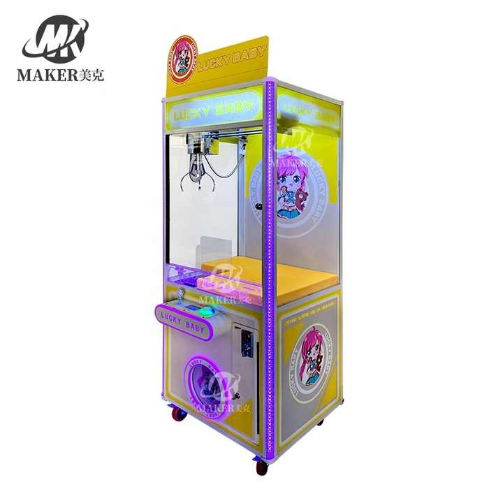 Wholesale Amusement Park Rides Coin Operated Game Arcade Machine Toy Claw Crane Machine Doll Bear Claw Machine
