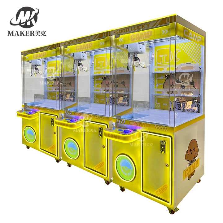 Food Doll Claw Machine Crane Claw Game Machine Snack Doll Catch Claw Machine for Sales