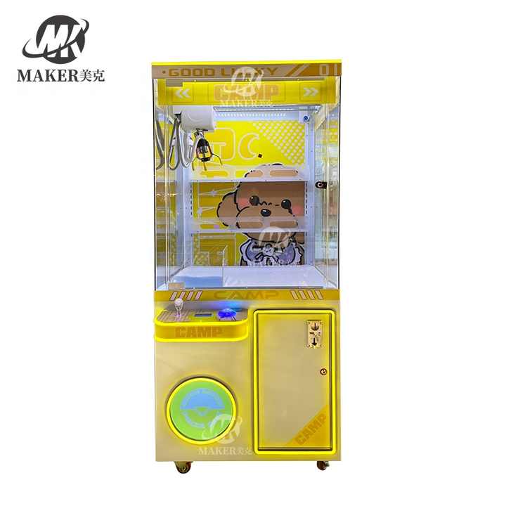 Indoor Happy Moment Toy Crane Machine Toy Claw Machine Candy Snack Doll Crane Claw Machine