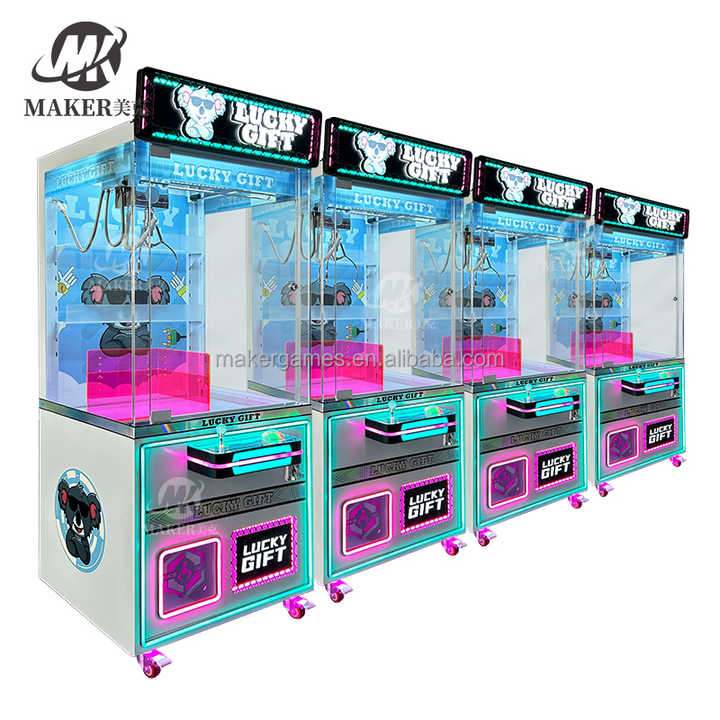 Indoor Arcade Crane Machine Plush Toys Claw Machine Coin Operate Interactive Gaming Experience