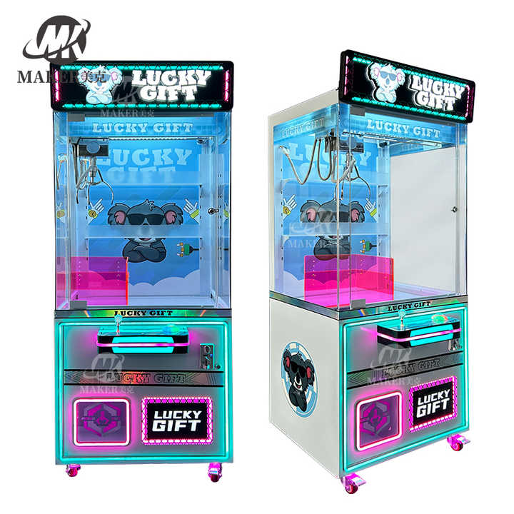 Coin Operated Indoor Crane Machine Arcade Game With Plush Toys Claw Machine