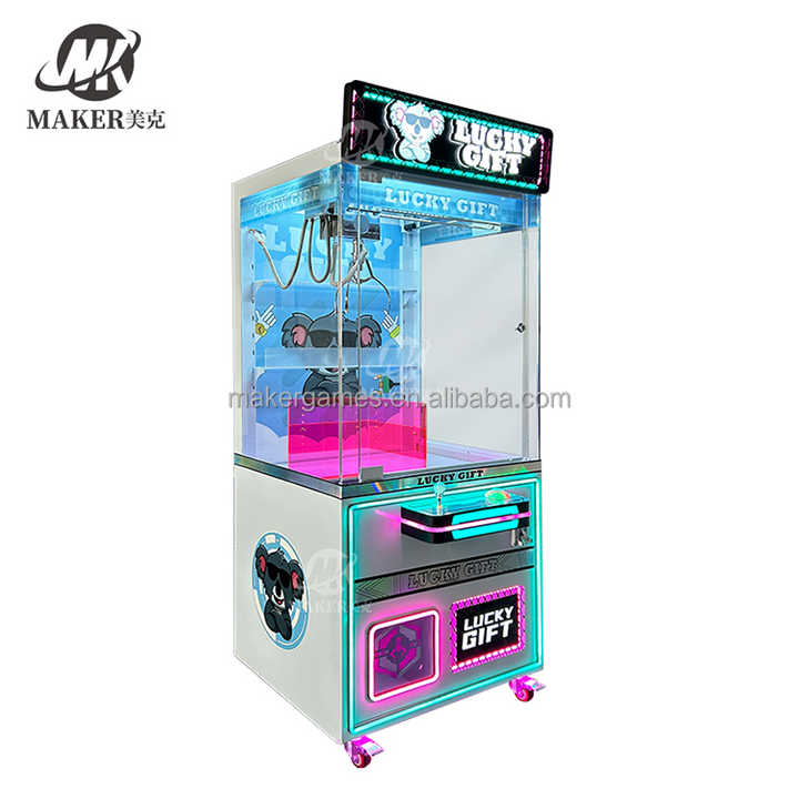 Interactive Indoor Arcade Crane Machine Coin Operated Plush Toys Claw Game Fun Interactive Gaming Experience