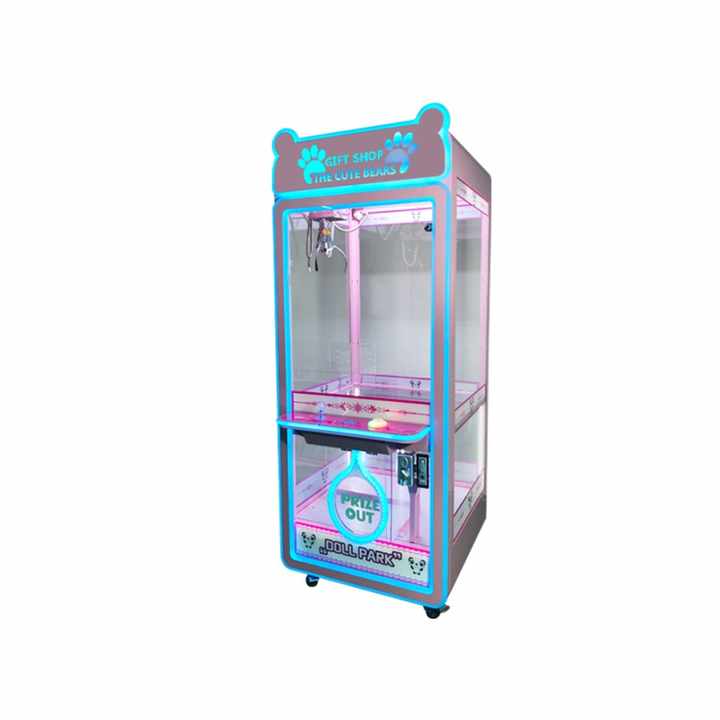 2024 Newest Cheap Coin Operated Gift Game Machine Maquina De Garras Plush Toy Prize Arcade Mini Crane Claw Machine