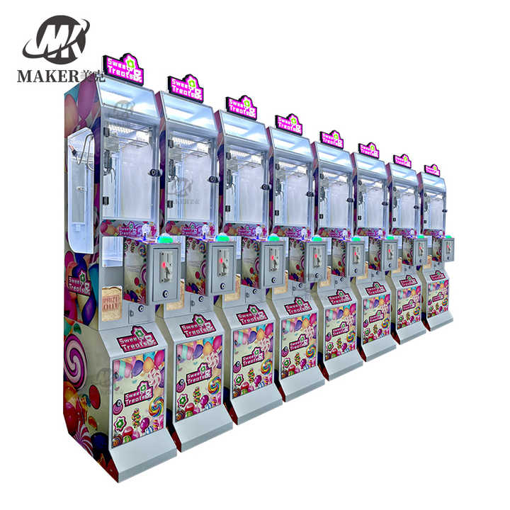 Maker Hot Coin Operated Claw Crane Machine Mini Claw Machine Claw Machine Plush Toys for Sale