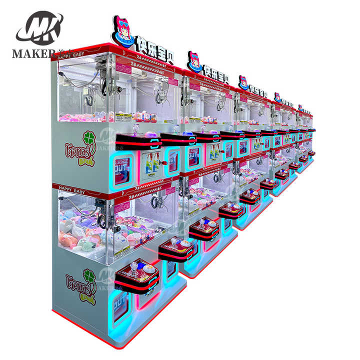 4 Person Arcade Game Claw Machine 4 Player Claw Machine Prize Zone Mini Claw Machine for Sale