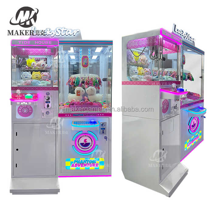 Indoor Combination Mini Plush Toys Clip Prize Game Machine Claw Machine Arcade Game Mini Claw Machine Coin Operate