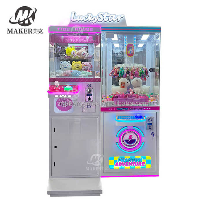 Indoor Combination Mini Plush Toys Clip Prize Game Machine Claw Machine Arcade Game Mini Claw Machine Coin Operate