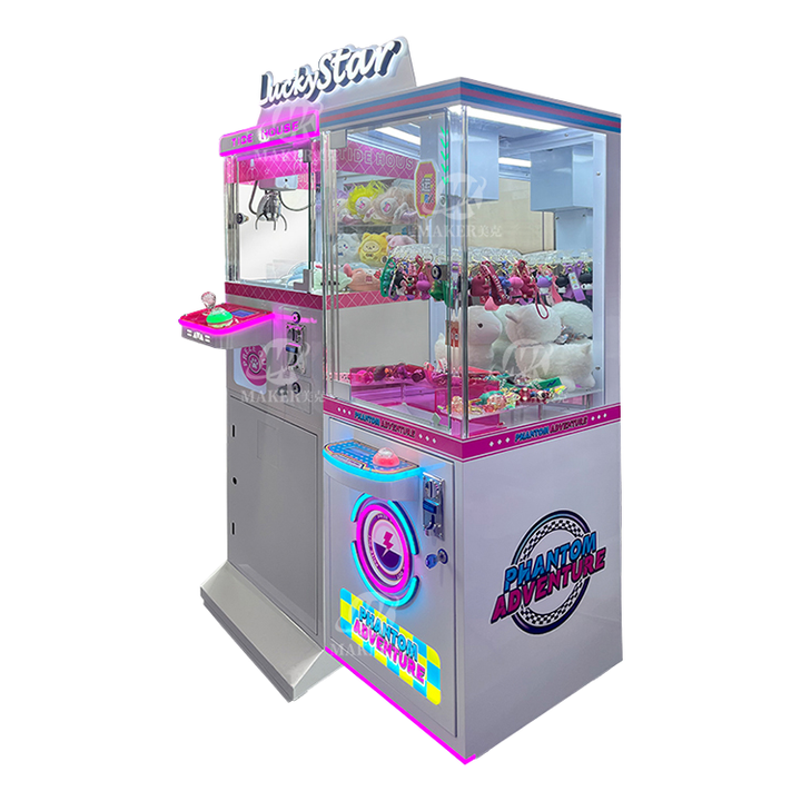 Indoor Combination Mini Plush Toys Clip Prize Game Machine Claw Machine Arcade Game Mini Claw Machine Coin Operate