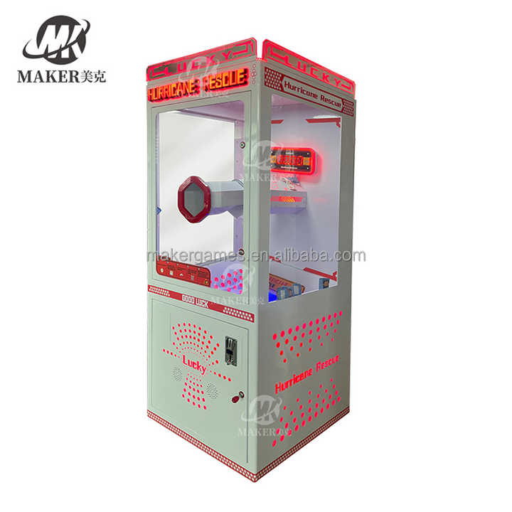 Coin Operated Control Cash Cube Grab Money Blower Catching Booth Machine Money Arcade Grab Game  Machine