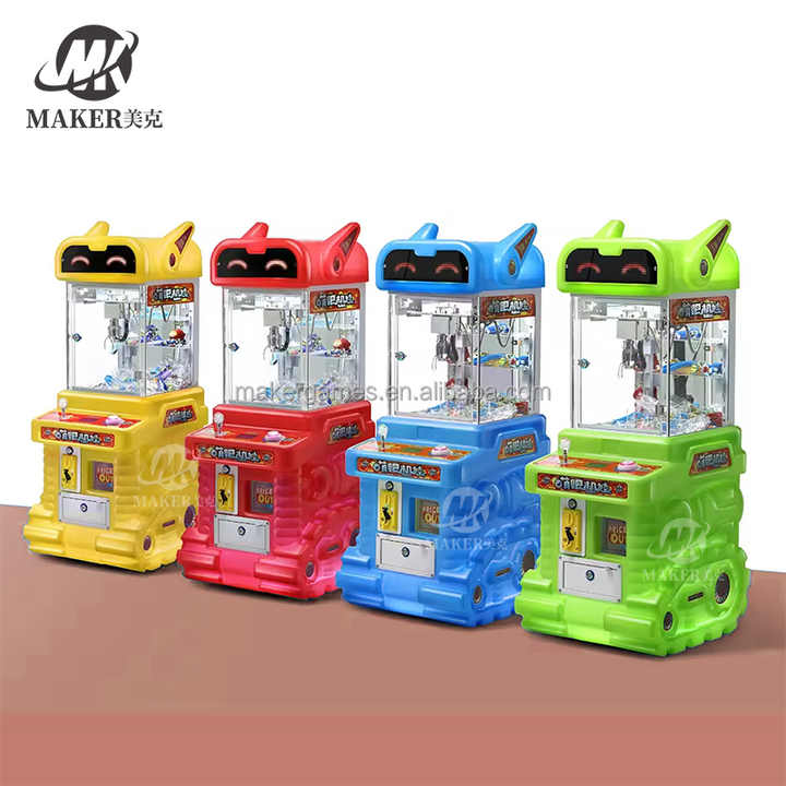 Cheap Claw Crane Machine Aluminum 1 Player Table Top Mini Claw Machine Toy Crane Claw Machine for Sale Malaysia