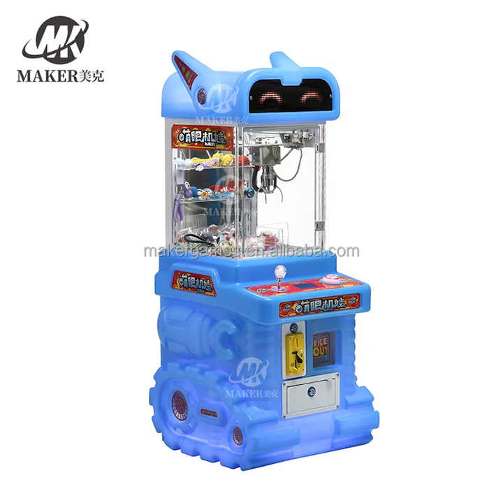 Cheap Claw Crane Machine Aluminum 1 Player Table Top Mini Claw Machine Toy Crane Claw Machine for Sale Malaysia