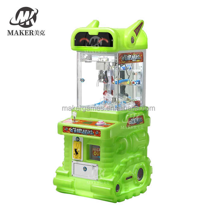 Cheap Claw Crane Machine Aluminum 1 Player Table Top Mini Claw Machine Toy Crane Claw Machine for Sale Malaysia