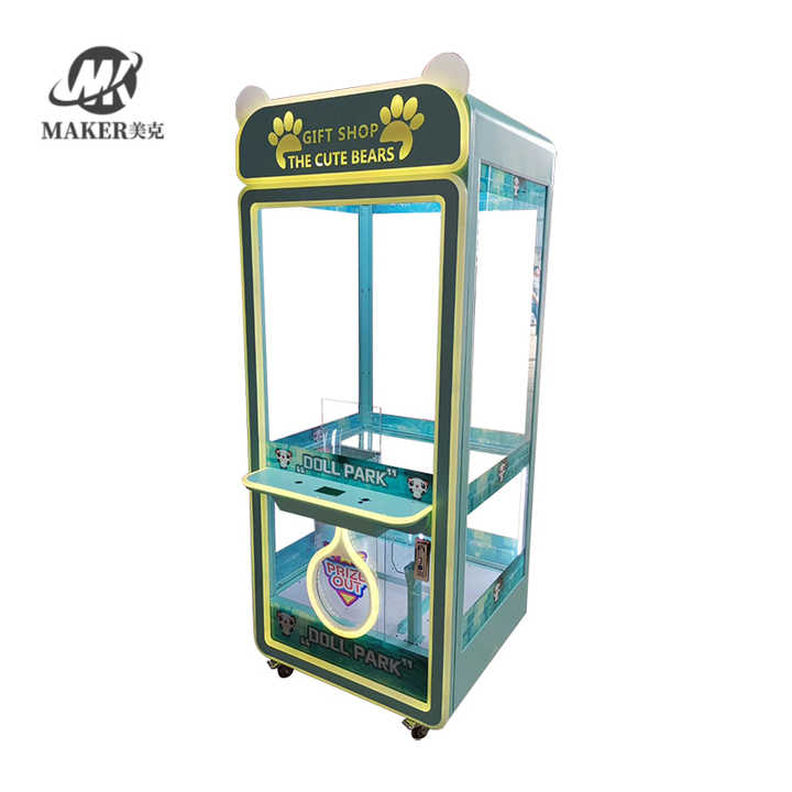 2024 Newest Coin Operated Games Small Toy Claw Crane Machine Mini Claw Machine for Sale
