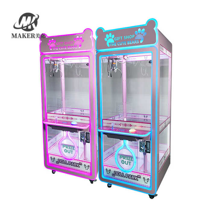 2024 Newest Coin Operated Games Small Toy Claw Crane Machine Mini Claw Machine for Sale