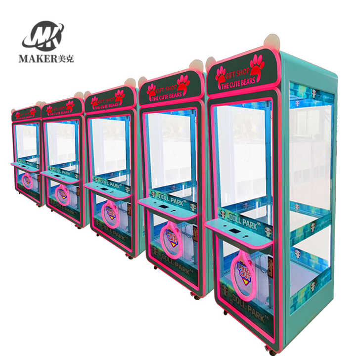 2024 Newest Coin Operated Games Small Toy Claw Crane Machine Mini Claw Machine for Sale
