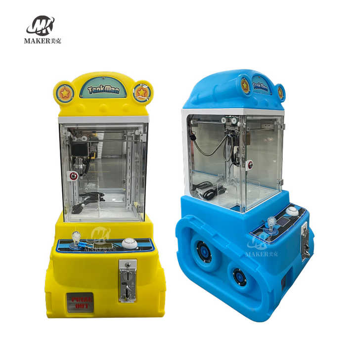 Coin-operated Mini Claw Machine Mini Claw Machine Bill Acceptor Arcade Mini Crane Machine Claw for Sale