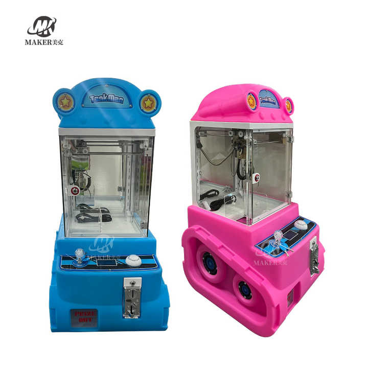 Mini Claw Machine Crane Claw Game Machine Coin Operated Prize Toy Crane Claw Game Machine With Bill Acceptor