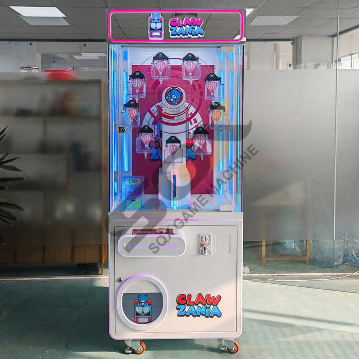 Coin-Operated Claw Crane Gift Game Machine Indoor Sport Amusement for Kids Featuring Dolls & Tanks