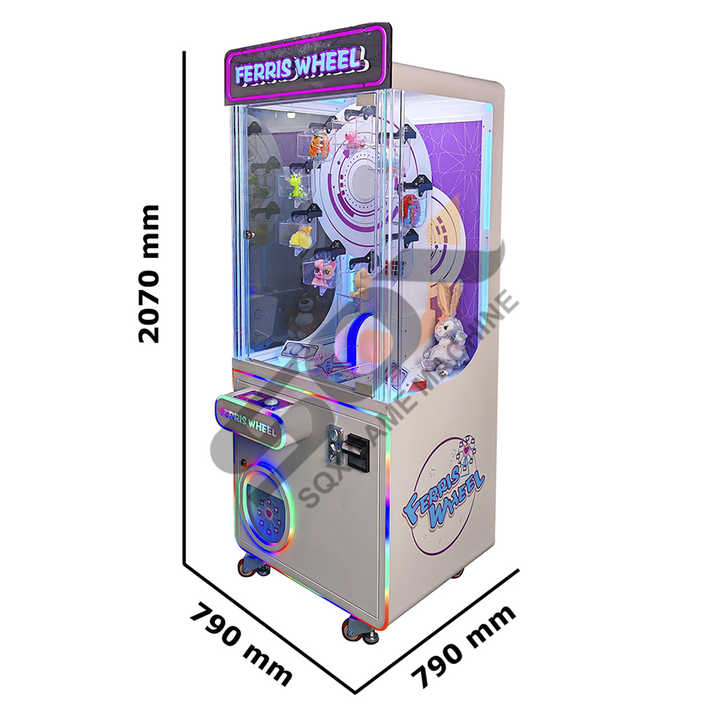 Coin-Operated Claw Crane Gift Game Machine Indoor Sport Amusement for Kids Featuring Dolls & Tanks