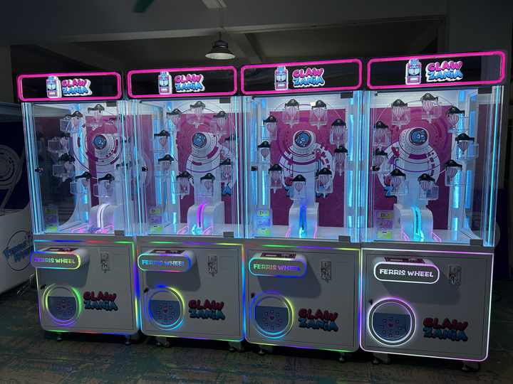 Coin-Operated Claw Crane Gift Game Machine Indoor Sport Amusement for Kids Featuring Dolls & Tanks