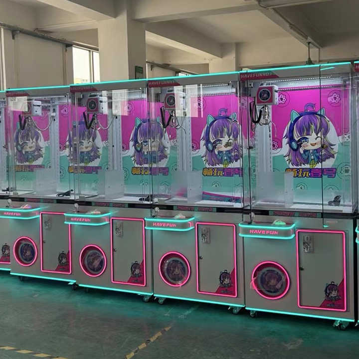 Playground Arcade Plush Doll Toy Machine  Game Center Crane Claw Machine Coin Operated Games Amusement for Sale