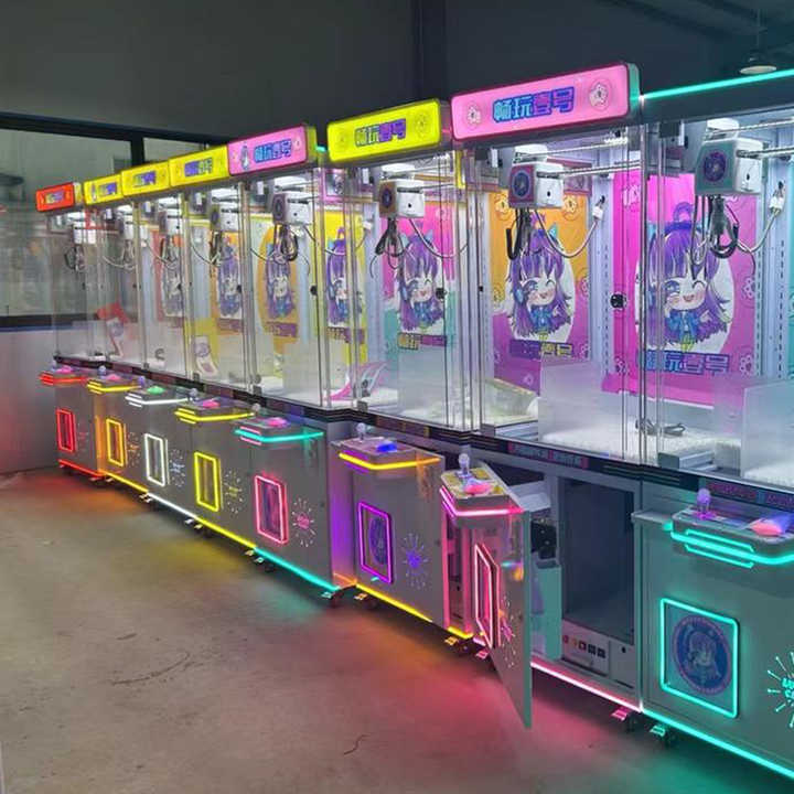 Playground Arcade Plush Doll Toy Machine  Game Center Crane Claw Machine Coin Operated Games Amusement for Sale