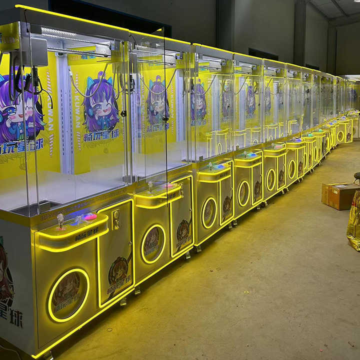 Playground Arcade Plush Doll Toy Machine  Game Center Crane Claw Machine Coin Operated Games Amusement for Sale