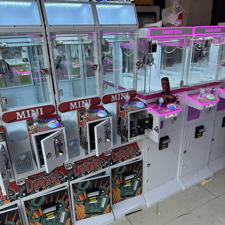 Kids Doll Plush Mini Claw Machine Arcade Game Crane Game Toy Claw Machine Mini Dinosaur Toys Prize Box Mini Crane Claw Machine