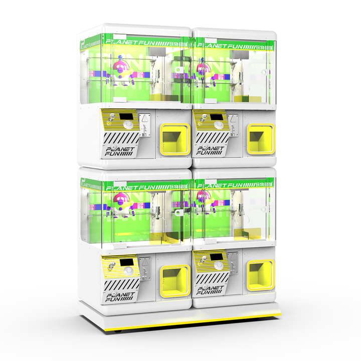 SQX Land Manufacture Wholesale 3-5inch Mini Toy Claw Machines for Kids Mini Plush Toy Claw Machine Kit Toy Crane