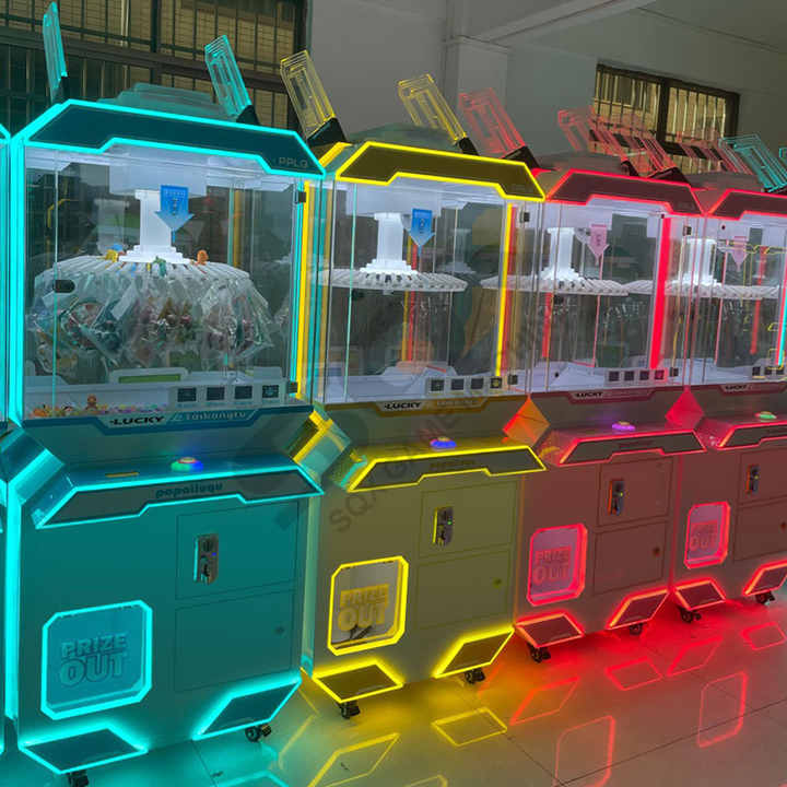 Riteng New Clamp Vending Game Machine Tech Rabbit Clamp Game Gift Prize Clip Machine Clamp Game Machine