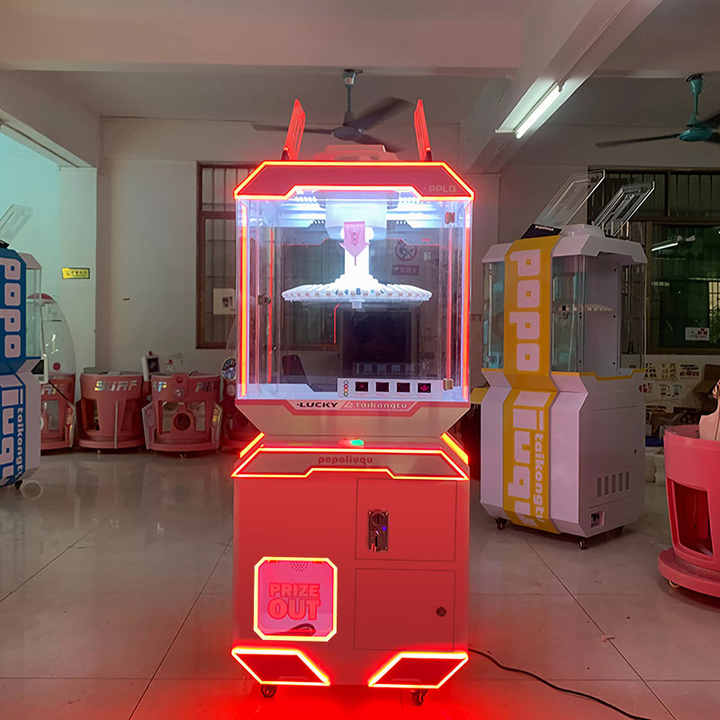 Riteng New Clamp Vending Game Machine Tech Rabbit Clamp Game Gift Prize Clip Machine Clamp Game Machine