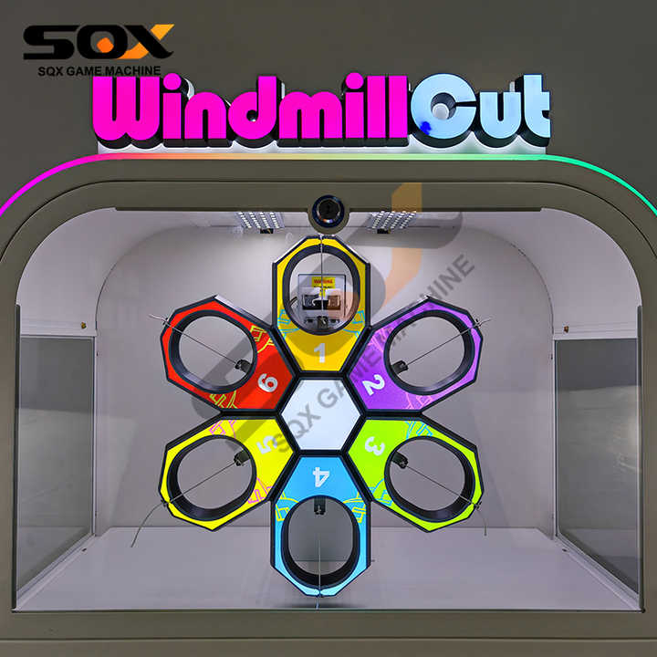 SQX Pink Date Cut Prize Single Player Claw Toy Arcade Machine for Sale pink Date Scissors Cut Prize Gift Machine