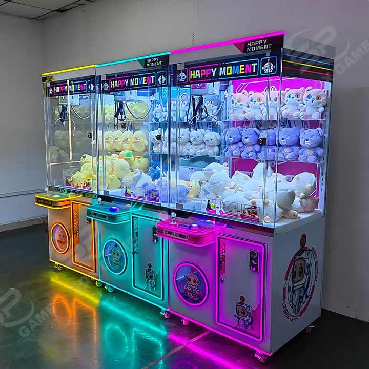 Popular Crazy Toy 2 Crane Game Machine Toys Claw Catch Dolls Machine Gift Vending Machine