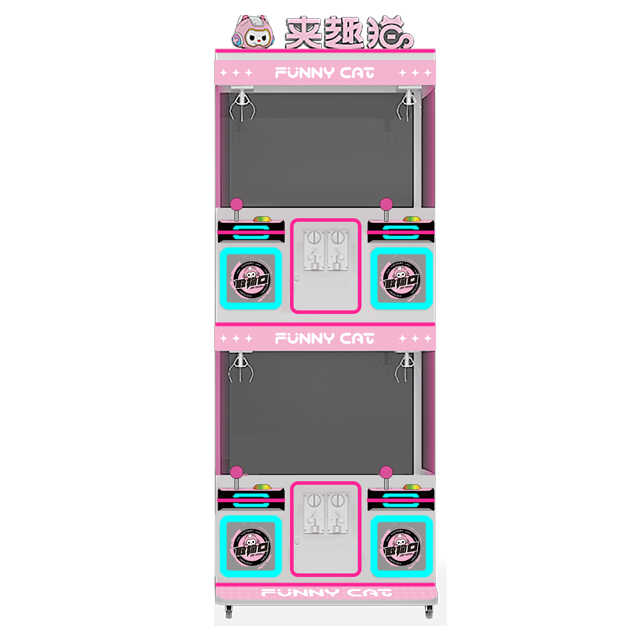 New Product Creative 2024 Gift Street Machine Claw Machine Game Toys Starting Machine Parent -Child Four Placed Games