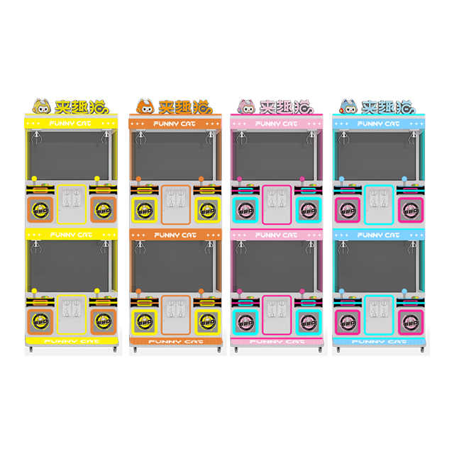 New Product Creative 2024 Gift Street Machine Claw Machine Game Toys Starting Machine Parent -Child Four Placed Games
