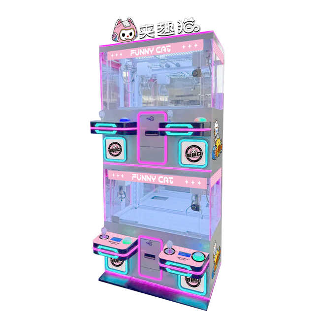 New Product Creative 2024 Gift Street Machine Claw Machine Game Toys Starting Machine Parent -Child Four Placed Games