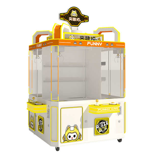 Coin -type Entertainment Children's Claw Crane Capture Sweet Island Candy Gaming Machine 4 Player Arcade Battalion Game Machine