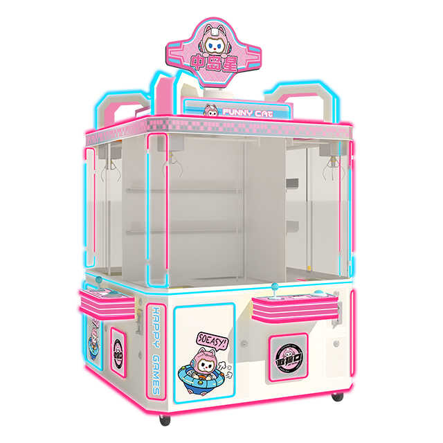 Doll -up Heavy Machine Four -person Custom Entertainment Toy Claws Heavy Model Doll Machines for Sale