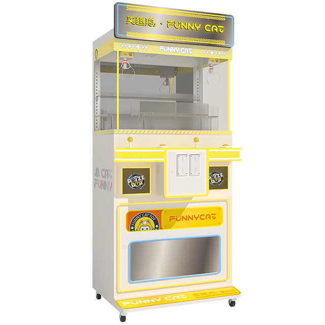 Mini Doll Machine Income Coin Claws Game Machine Clip Sticker Card Skills Game Machine Clip Games