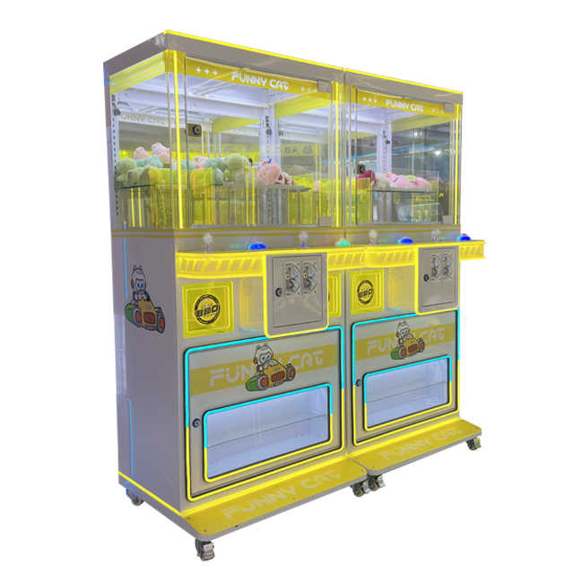 2 Player Commercial Coin Subdistors Plush Toys Claw Auto Sales Machine Sales Map Customized Bi -Claw Gift Game Machine