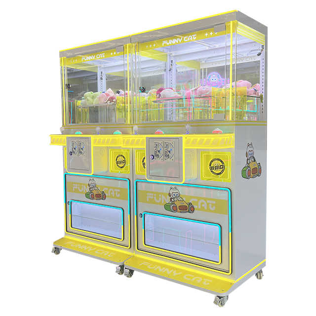 2 Player Commercial Coin Subdistors Plush Toys Claw Auto Sales Machine Sales Map Customized Bi -Claw Gift Game Machine