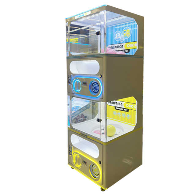Mall Game Room Custom Amusement Park Gumatron Machine Capsule Double -layer Capsule Toy Automatic Vending Machine