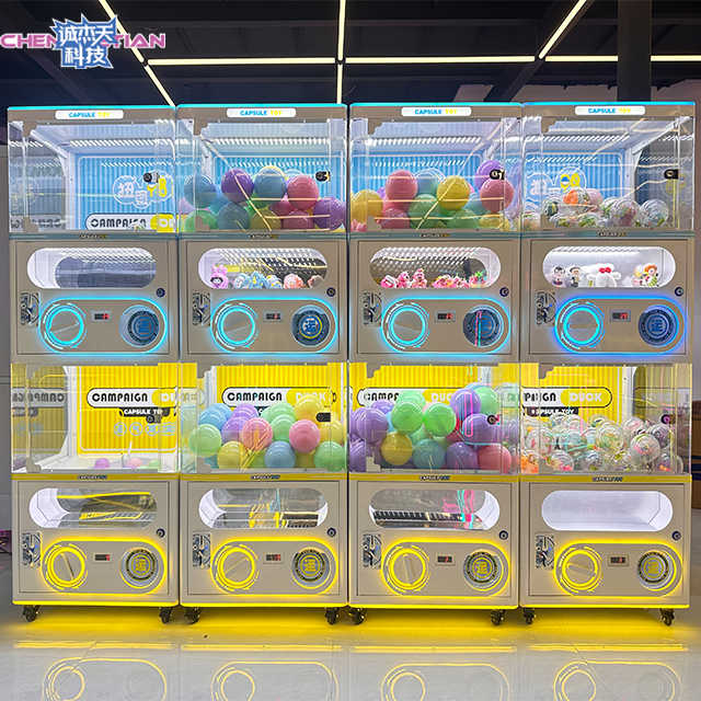 Commercial Coin Invested Capsule Toys Distorted Egg Ball Automatic Vending Machine Capsules